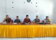 Babinsa Desa Berora Koptu Muallimin Hadiri Rapat Pembentukan (TPK) Tim Pelaksana Kegiatan